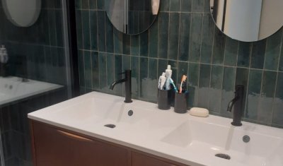 Rénovation de deux salles de bain dans une maison à Sainte Foy Lès Lyon 