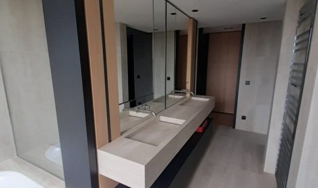 Création d'une salle de bain et d'un toilette dans un appartement à Caluire et Cuire