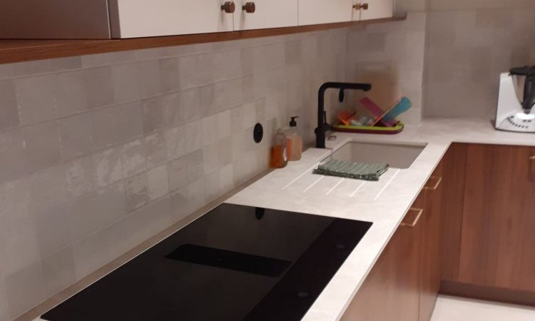 Rénovation d'une salle de bain et d'une cuisine dans un appartement à Lyon 